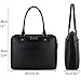 EDODAY Laptop Tote Bag, 15.6 Inch Computer Bags Women Shoulder Laptop Case Work Bags for Women,Black,Graduation Gifts