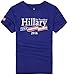 Hillary Clinton for American President 2016 Navy Apparel Tee Shirt Large