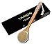 VASLON Natural Boar Bristles Bath Body Brush,Dry Brushing Body Brush, Boar Bristles Exfoliating Body Massager with Long Wooden Handle for Dry Brushing and Shower,Back Brush Scrubbe