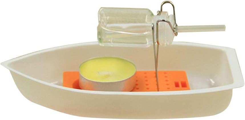 Anniston Kids Toys, DIY Assembly Kit Candle Power Steam Boat Scinece Experiment Educational Toy DIY Toys Perfect Fun Time Play Activity Gift for Boys Girls