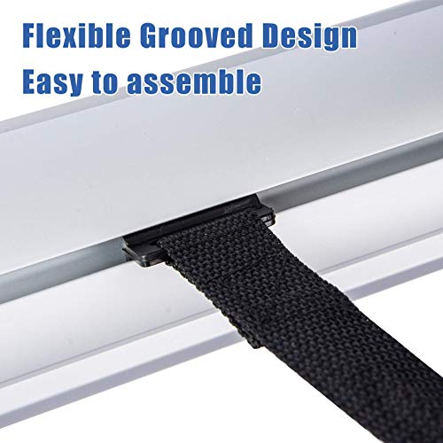 Pool Cover Reel Set 1822 Feet Adjustable Solar Cover Reel for Inground