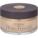 L'Oreal Paris Hydra Perfecte Perfecting Loose Face Powder, Minimizes Pores & Perfects Skin, Sets Makeup, Long-lasting, with Moisturizers to Nourish & Protect Skin, Translucent, 0.5 fl. oz.