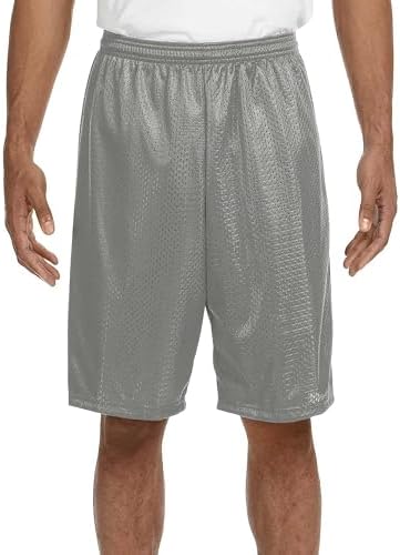 Champion 6 oz. Cotton Gym Short (8187) Oxford Grey, M at Amazon