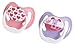 Dr. Brown's PreVent Classic Pacifier, Stage 1 (0-6m),  Unique Pink/Purple, 2-Pack