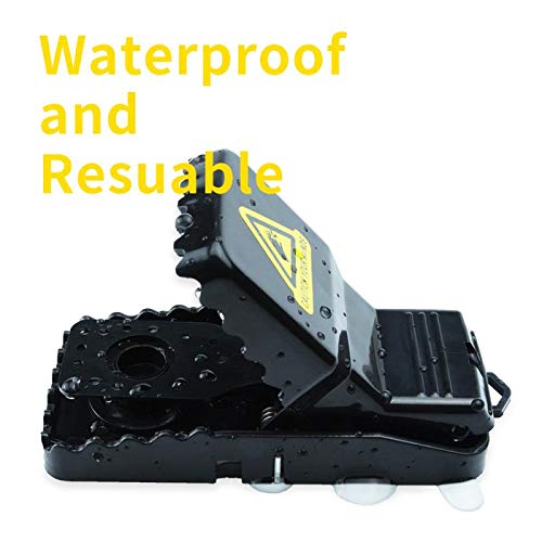 Piccola Trappola per Topi, Trappole a Scatto Riutilizzabili Clip, Alta Sensibilità, Sicuro, Altamente efficace, Confezione da 8