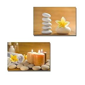Zen Stone Aromatic Soap Bar with Frangipani Flower...