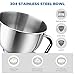 CHULUX Electric Stand Mixer, 1560W Tilt-Head Kitchen Electric Food Mixer, 6.5Qt Stainless steel Bowl, 6 Speed Control, Dough Hook, Whisk, Beater, Splash Guard, for Cake, Bread, Salad