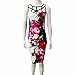 Lady Dress, Misaky Bandage Bodycon Evening Party Cocktail Short Mini Dress (S, Red)