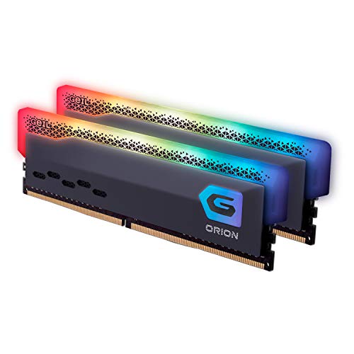 GeIL ORION RGB DDR4 RAM, 16GB (8GBx2) 3200MHz 1.35V