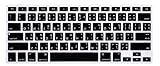 HRH Thai Silicone Keyboard Cover Skin for MacBook Air 13,MacBook Pro 13/15/17 (with or w/Out Retina Display, 2015 or Older Version)&Older iMac USA Layout Keyboard Protector-Black