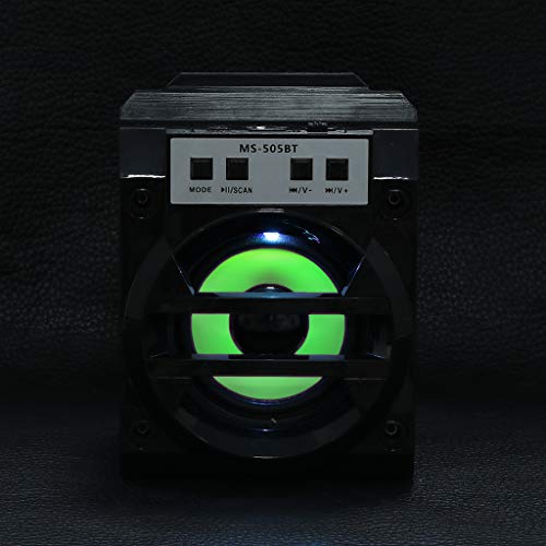 Outdoor Bluetooth Wireless Portable Speaker Super Bass with USB/TF/AUX/FM Radio C - Thumbnail 7
