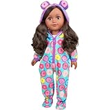 myLife Brand Products My Life As Poseable Sleepover Host - African American