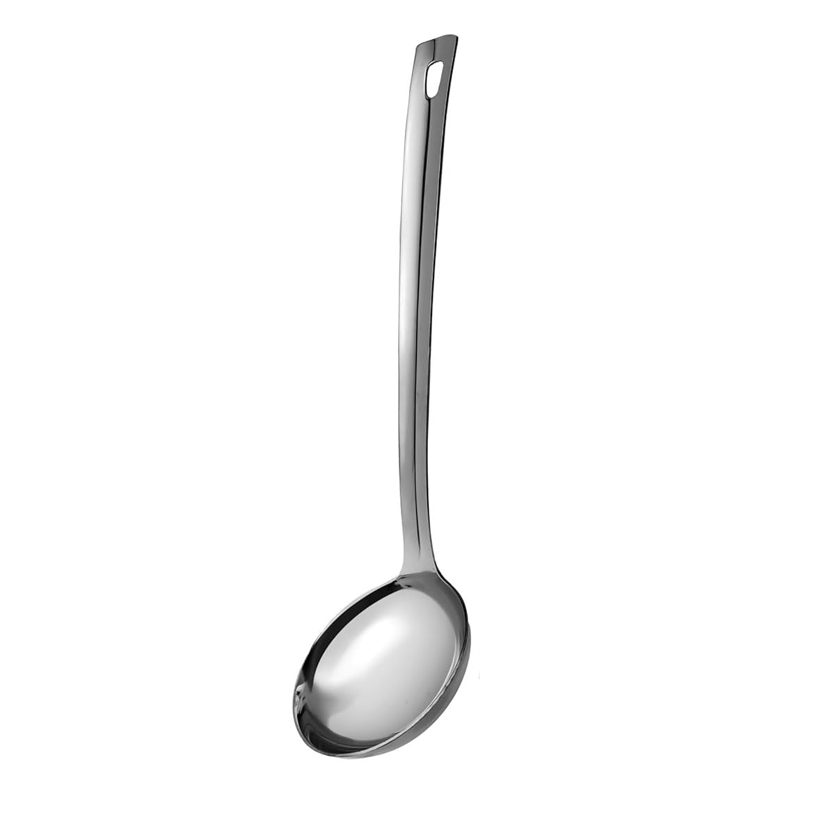 Photo 1 of 1 Pcs Stainless Steel Kitchen Cooking ladle, 13" Soup Metal Ladles, Durable Cooking Spoon Utensil- Long Handle and Ample Bowl Capacity Perfect for Stirring, Serving Soups, Heavy Duty Dishware Safe