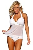 UjENA Lovers Beach Tankini Swimdress Honeymoon Collection - Top, Bottom or Set