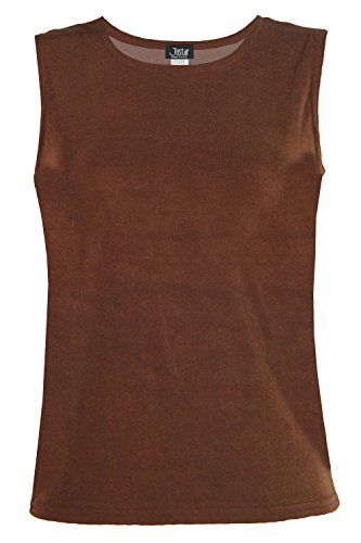 JostarWomen's Basic Tank Top – Sleeveless Round Neck Stretch Casual Solid T Shirts