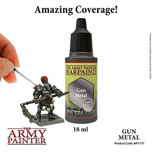 Army Painter ARM01131 Army Painter Paint Metallics: Gun Metal – Bild 3