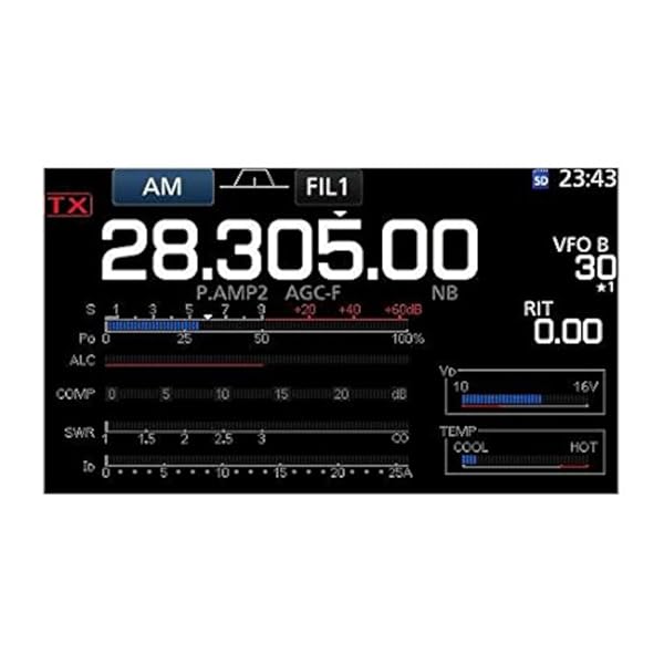 Icom 7300 Muestreo Directo Radio de onda corta - Imagen 4