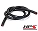 HPS HTHH-075-BLK Silicone High Temperature Reinforced Heater Hose, 200 PSI Maximum Pressure,1' Length, 3/4