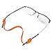 EBOOT 8 Pcs Glasses Strap 8 Colors Adjustable Anti-slip Glasses Strap Silicone for Sports Elastic Eyeglass Holders Around Neck Sunglass String Band Sunglasses Eyewear Retainer for Sports