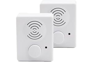 XLW 16 Minutes Voice Recorder for Stuffed Animals,Voice Box for Recordable Gifts Button Sound Box for Crafters, Hobbyists, Stuffed Animals,School Presentations, Personalized Items,etc. (White-2Pack)