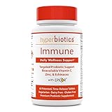 Immune: Hyperbiotics Daily Immune & Wellness Support-Probiotics With Bioavailable Vitamin C, Zinc, Echinacea, & EpiCor (Saccharomyces Cerevisiae)-Time Release Delivery-30 Day Supply