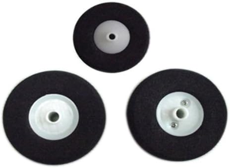 Sonic Modell Wheel Set for P-51 Mustang, 3-Piece