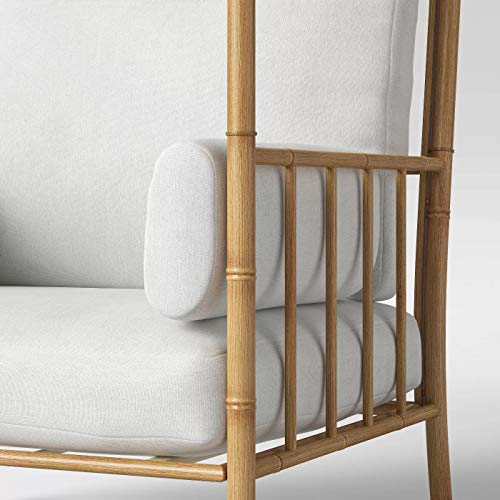 Calla Canopy Patio Accent Chair (White) Pricepulse