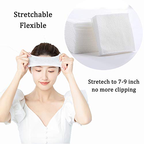 ALANDEN Stretchable Cotton Pads,Face WetApply Bath Facial Soft Pure