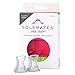 Heel Protectors Classic Bridal Pack by Solemates - Heel Stoppers for Any Wedding or Outdoor Event, Helps Protect from Grass, Gravel, Bricks, and Cracks (12 Clear Classic Pairs)