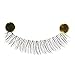 MapofBeauty 10 Pairs Of Handmade Natural Long And Thin Makeup False Eyelashes (Black-#01)
