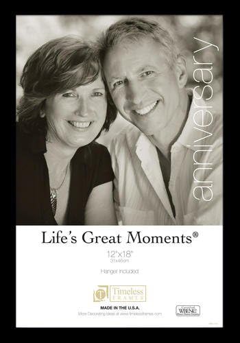 Timeless FramesLife's Great Moments Black, 12" x 18"