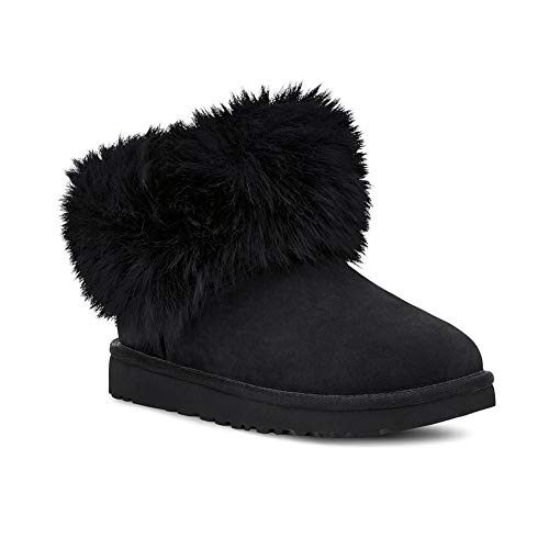 UGG-Womens-Classic-Mini-Fluff-Collar-Boot