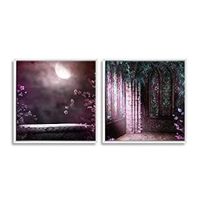 Framed Dreamscape Home Artwork for Living Room Bedroom x2 Panels