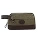 S-ZONE Mens Travel Case Dopp Kit Small Shaving Toiletry Bag Makeup Organizer Insert