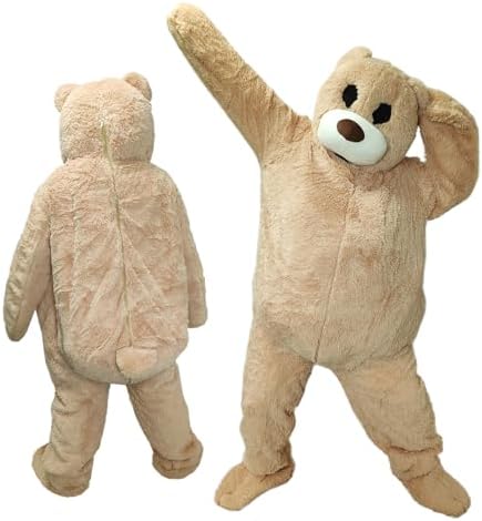dancing bear xxx pink dress Amazon.com: Funny Adult Dancing Bear Costume Full Body Furry Mascot Suit Stage Wear Fancy Dress Up (4'9''-5'2'') : Sports & Outdoors