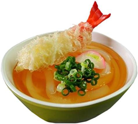 Super Real Looking Japanese Fake Food - Shrimp Tempura Udon Magnet, Size: 3.2 x 2.5 Inch