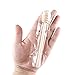 Artcome 55 Pack 6 Inch Wood Honey Dipper Sticks, with Ribbon for Honey Jam Jar Dispense, Mini Individually Wrapped, Wedding Party Favors