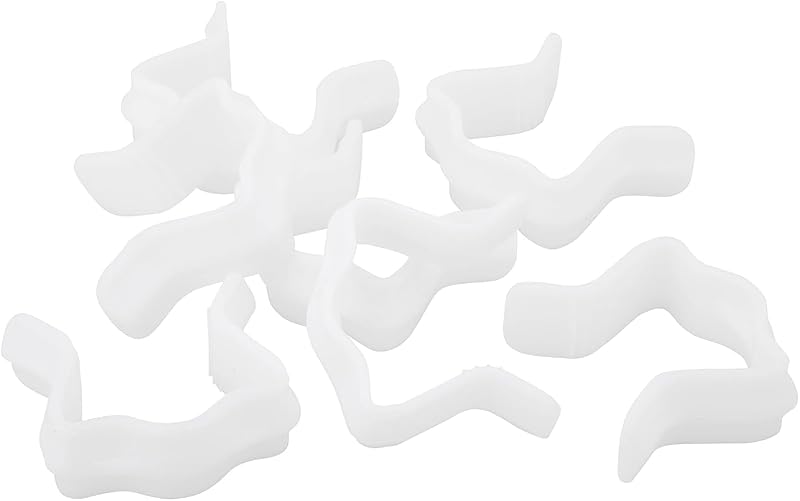 Alanna Jones Plastic U Clips for Divan & Ottoman Bed Bases - 4 Pack