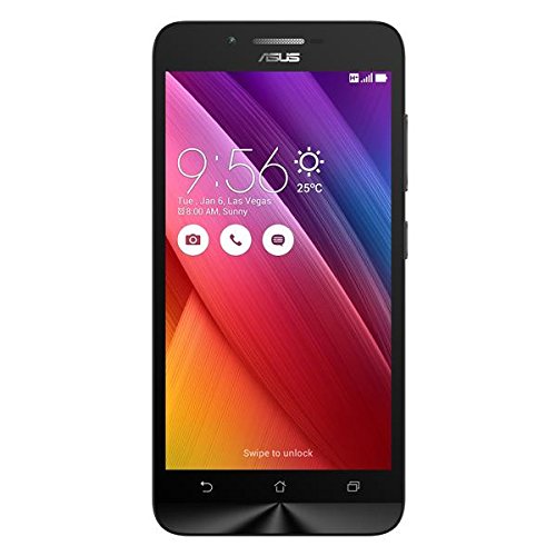 Asus ZenFone Go ZC500TG Smartphone (12,7 cm (5 Zoll) Display, 16 GB Speicher, Android 5.1) schwarz