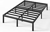 Zinus Elias Double Bed Frame with Storage 135 x 190 cm Black view 12