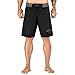 Elite Sports Men's Black Jack Series Fight Shorts, Gray, X-Large