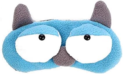 Poetryer Cartoon Sleep Eye Mask Cooling Eye Mask Relieve Eye Fatigue Elastic Band Design Good Stretchability Eye Protection Eye Mask for Men,Women and Kids