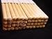 Lot of 24 PAIRS - 5A WOOD TIP NATURAL MAPLE DRUMSTICKS - PRO 48 DRUM STICKS NEW