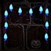 AOSTAR Halloween Ghost Fairy Lights 20 LEDs Battery Operated String Lights for Halloween Decorations