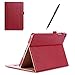 ProCase ASUS ZenPad 3S 10 9.7 Inch Case Z500M - Stand Cover Folio Case for ASUS ZenPad 3S 10 Tablet - Red