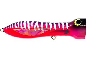 Nomad Design Chug Norris Topwater Popper Lure Collection – Floating Offshore Saltwater Surface Fishing Plug - Durable HD Body for Big Game - Realistic Splash & Erratic Action
