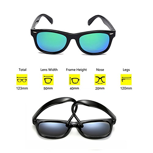 2 YAMAZI+Polarized+Sunglasses+Fashion+Mirrored