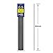 TecUnite 360 Pieces HB Black Refills Mechanical Pencil Refills, 30 Tubes (0.5 mm)