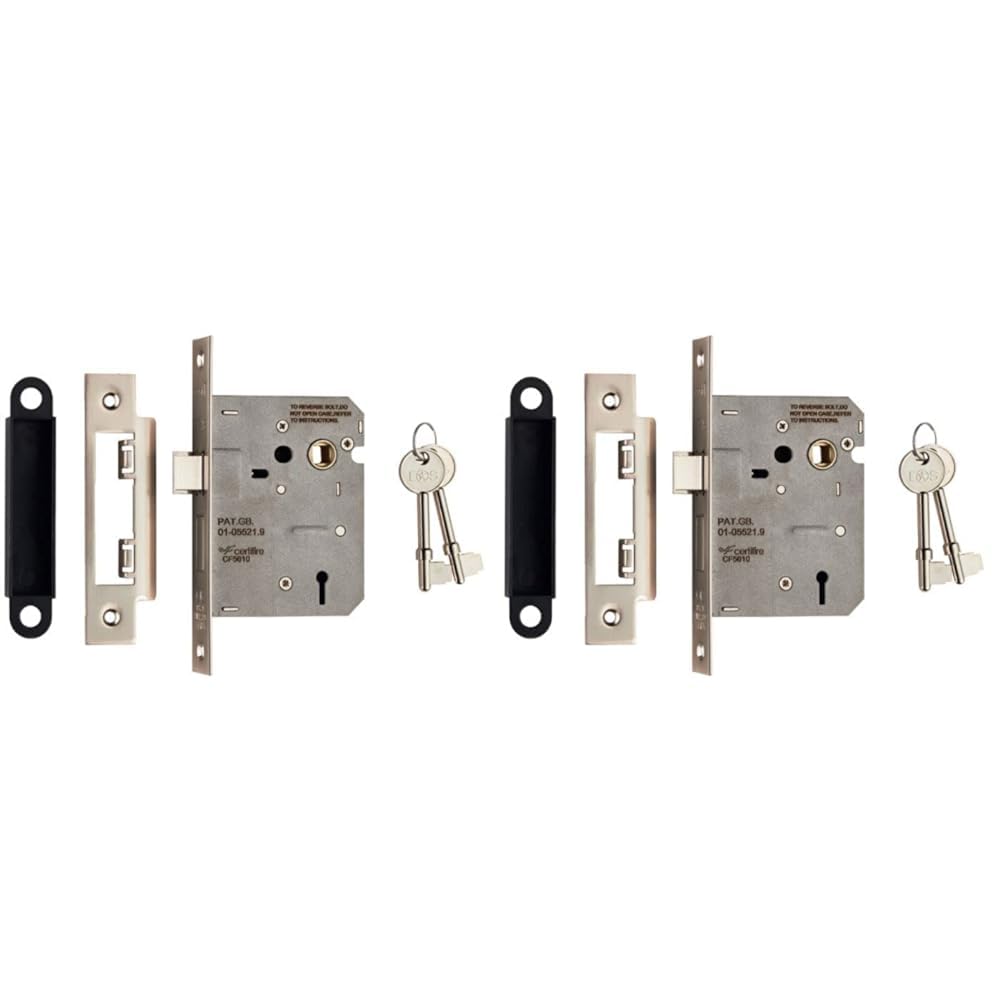 EASI-T 3 Lever SASHLOCK 76MM Residential (Satin) (Pack of 2) Gold