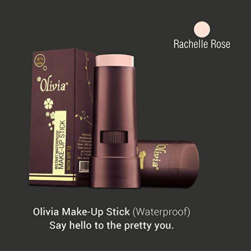 Olivia Pan-Stick Waterproof Makeup Factor Foundation Spf- 12 Rachelle Rose Max -02 By Olivia
